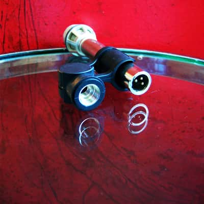 Vintage 1970's AKG D190E dynamic cardioid microphone w mic clip Low Z 280 OHMS D1000E # 1 image 12
