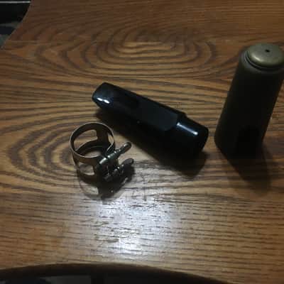 MINT WOODWIND EDUCATOR B5 ALTO SAXOPHONE MOUTHPIECE VINTAGE CAP AND NICE STURDY PRO LIGATURE FREE SHIP image 22