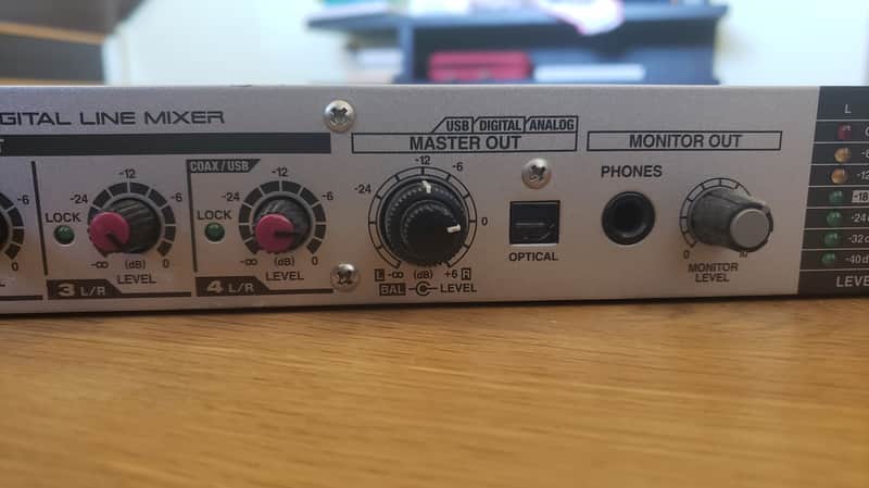 Roland M-1000 10-Channel Digital Line Mixer | Reverb