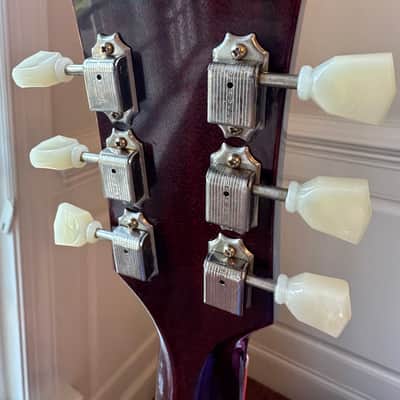 2020 Gibson Custom Shop ‘59 Reissue R9 CME Carmelita Neck - Slow Iced Tea Fade image 8