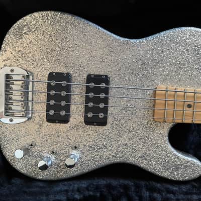 G&L ASAT Bass 2020 - Silver Flake image 2