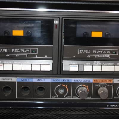 Vintage 70’s Panasonic RQ-84 Karaoke 8 Track & Cassette Tape Player TESTED!!! image 3