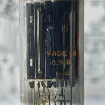 RCA 6FQ7 / 6CG7 Preamp Tube Clear Top1963 - Tested image 10