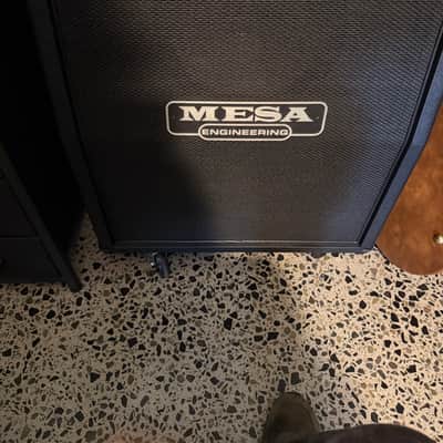 Mesa Boogie Rectifier 120-Watt 2x12" Vertical Slant Guitar Speaker Cabinet 2010s - Various image 1