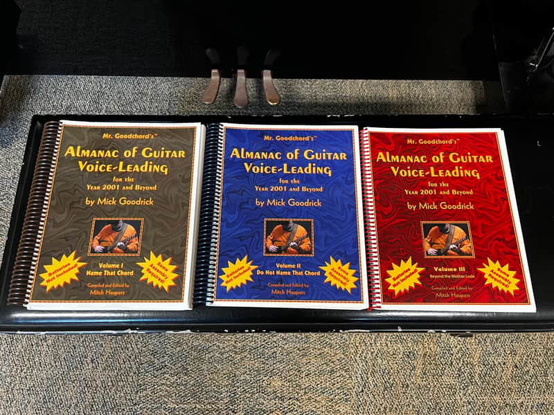 Almanac of Guitar Voice Leading, Vols. 1-3 (Mr Goodchord) 2000-2008 image 1