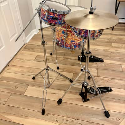 Slingerland Cocktail set Vintage Jam Seasion Late 50’s- 60’s - Custom wrapped image 2