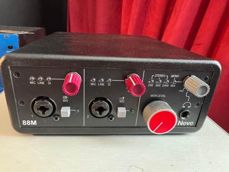 AMS Neve 88M USB Audio Interface 2022 - Present - Black image 1