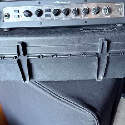 Ampeg PF800 head & PFH 410 cab 2013 - Present - Black image 2