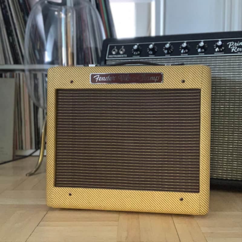 Fender EC Vibro-Champ Eric Clapton Signature 5-Watt 1x8" Guitar Combo 2012 - 2015 - Tweed & Amptown Flightcase image 1