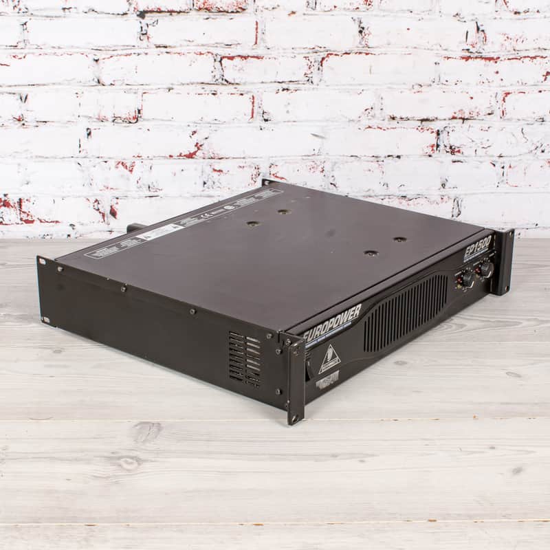 BEHRINGER PA用パワーアンプ EUROPOWER EP1500 BEHRINGER EUROPOWER EP1500 POWER AMPLIFIER (TESTED FOR POWER ONLY
