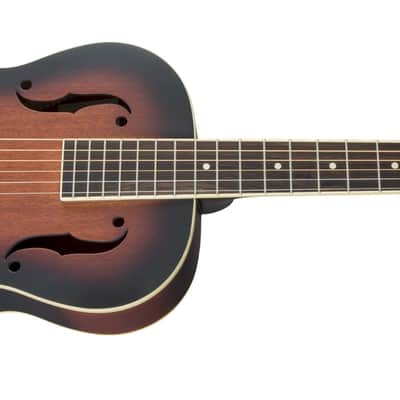 Gretsch G9220 Bobtail Round-Neck A.E., Mahogany Body Spider Cone Resonator Guitar, Fishman Nashville Resonator Pickup, 2-Color Sunburst image 15