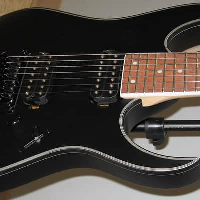 Ibanez RG7420EX-BKF Standard 7-String Solidbody Electric Guitar - Black Flat image 3