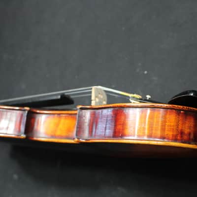 An Antique German Made Jacobus Stainer Full Size 4/4 Violin, Bow & Case Ready to Play # 15 V image 9