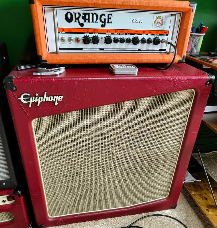 Orange CR120/Epiphone 4x12 Cab image 1