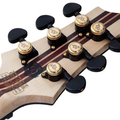 Schecter C-1 50th Anniversary LH guitar in Gold Burst image 6