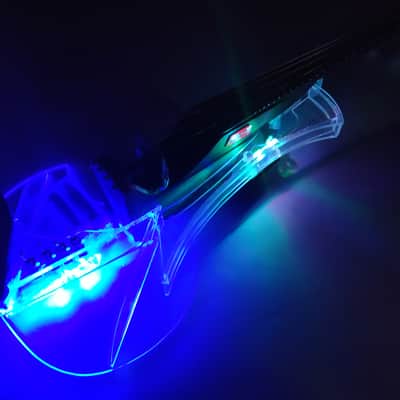 New fretted Makowski Viro LED composite electric violin image 4