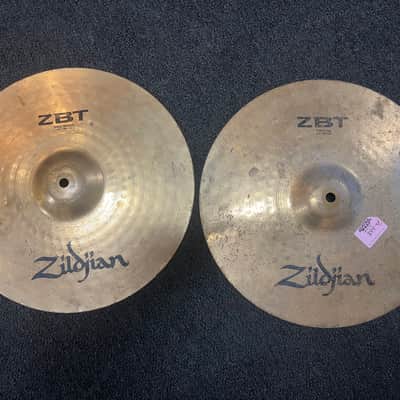 Zildjian 14" ZBT Hi-Hat Cymbals (Pair) 1998 - 2004 - Traditional image 1