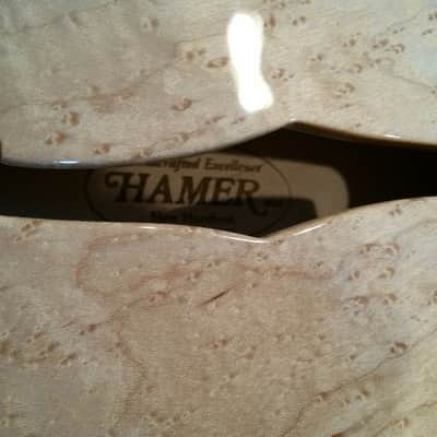 Hamer USA Newport 12 NOS 2008 Natural Birdseye maple image 2