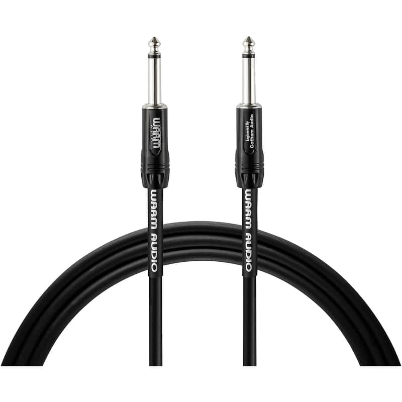 Warm Audio Pro Series 16g Speaker Cable 1/4" to 1/4" 3 ft. Black image 1