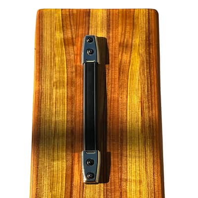 Unique Ashen 112 Yellow Custom Guitar Speaker Cabinet Redwood (empty) image 5