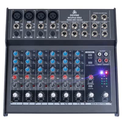 Devine MixPad 802 professional 8-channel mixer image 4