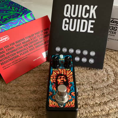 Dunlop JHW2 Jimi Hendrix Signature '69 Psych Series Octavio Fuzz Mini 2020 - Present - Graphic image 1