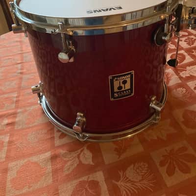 SONOR S Class 13" - Maple -Cherry Red image 7