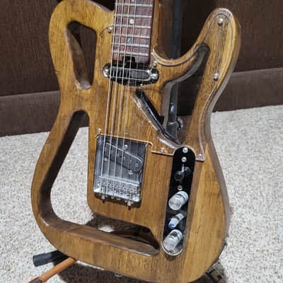 JIMCAT PIEZO HOLLOW light walnut TELECASTER image 3