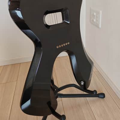 2016 ESP GCA Custom Order "The R" Rock 'n' roll - Winner of Grand Prize Guitar Design - Black image 7