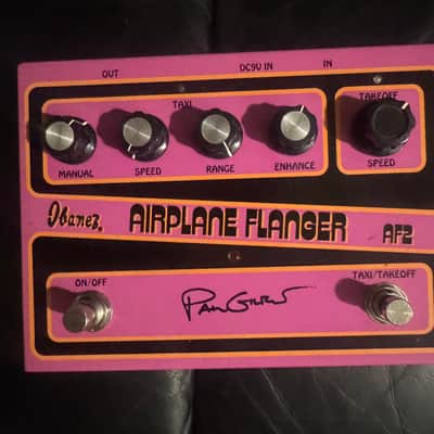 Ibanez AF2 Paul Gilbert Airplane Flanger 2010s - Purple image 2