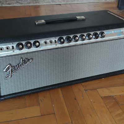 Fender SUPER REVERB HEAD 1968 drip edge BLACKFACE CIRCUIT image 1