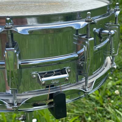 Ludwig LM400 Supraphonic 5x14" 10-Lug Aluminum Snare Drum 1985 - Present - Chrome-Plated image 15