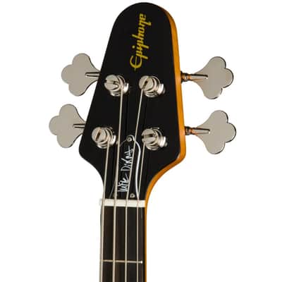 Epiphone Mike Dirnt Signature Grabber G-3 4-String Bass Guitar w/ Hardshell case - Silverburst image 8