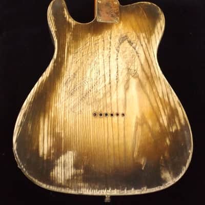 Tab Benoit Telecaster STYLE guitar! Heavy Relic Roadworn Country-Punk Thinline PROJECT! image 5