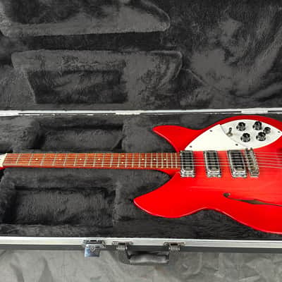 1966 Rickenbacker 345 Export Rose Morris Model 1998 - Fireglo image 13