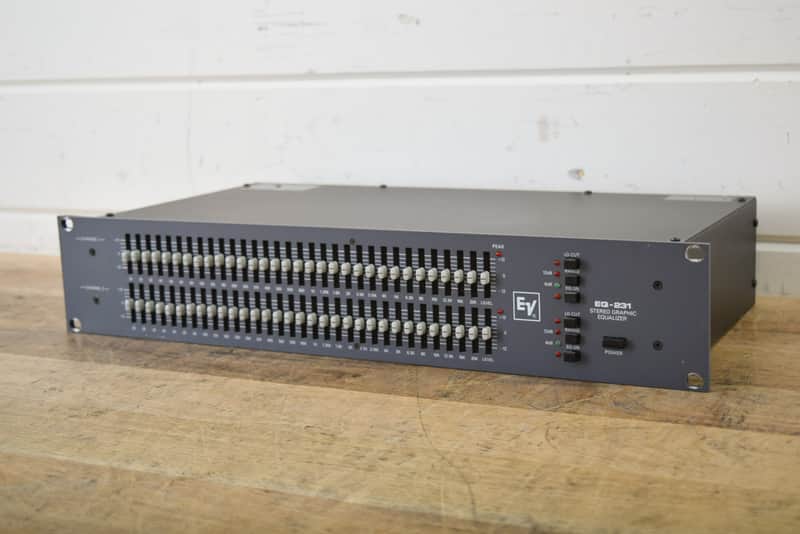 Electro-Voice (EV) EQ 231 Stereo Graphic Equalizer (church owned) CG00FW0 image 1