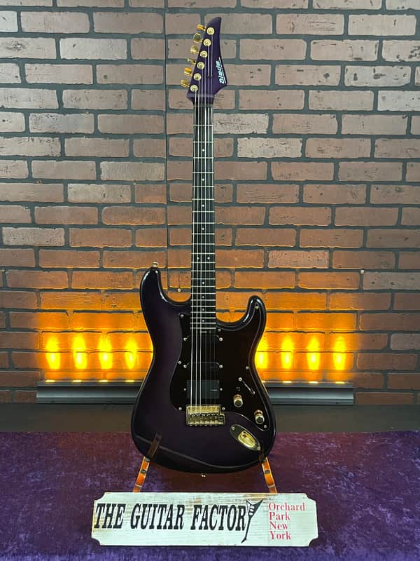 1991 Levinson Blade RH-4 Misty Violet HSS Strat Style Electric Guitar w/ Gig Bag - MIJ image 1
