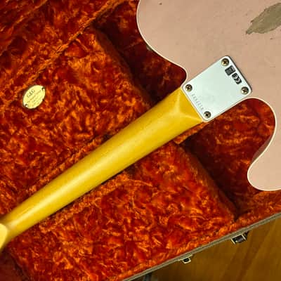Fender Telecaster Double Bound Relic Custom Shop 2022 - Shell Pink image 10