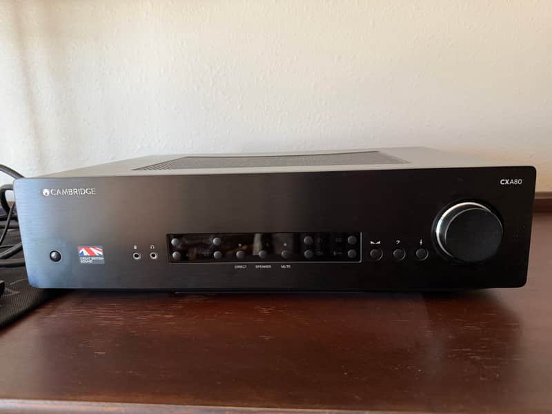 Cambridge Audio CXA80 Amplifier with Bluetooth 2020 - Present - Silver