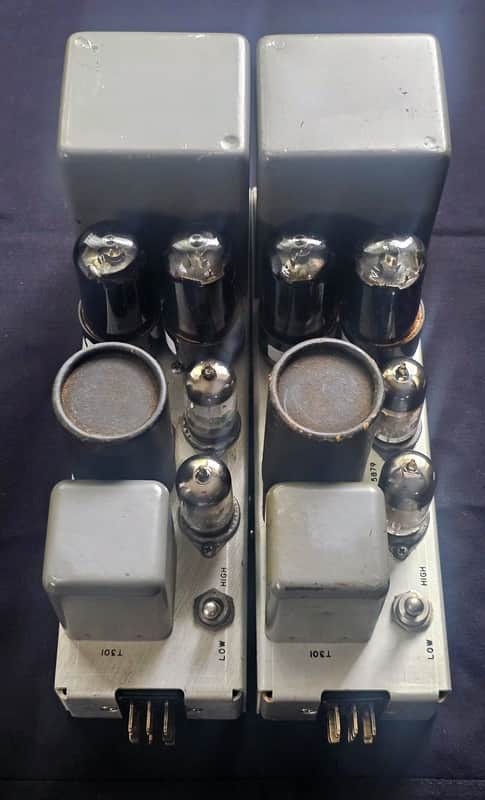 Collins 356B1 Tube Mic Pre Program Amp  Stereo Pair image 1