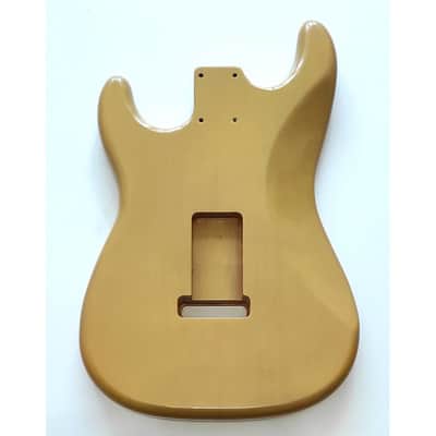 Alder 2 pieces Body SSS Stratocaster style, Butterscotch Blonde image 3