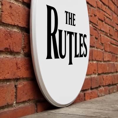 The Rutles, bass drumhead, 22", Resonate Drum Head, The Beatles image 8