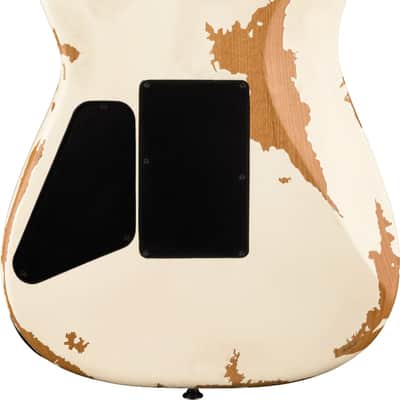 Charvel Pro-Mod Relic San Dimas Style 1 Electric Guitar. HH FR PF, Pau Ferro Fingerboard, Weathered White image 2