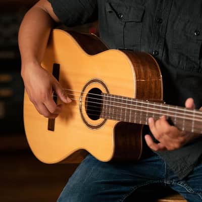 Ortega RCE138SN Performer Series Solid Spruce Top Mahogany Neck Cutaway Nylon 6-String Classical Acoustic-Electric Guitar w/Gig Bag image 24