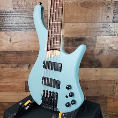 Ibanez Bass Workshop EHB605 5-string Electric Bass Guitar, Purist Blue Matte, FREE SHIP, 751 image 3
