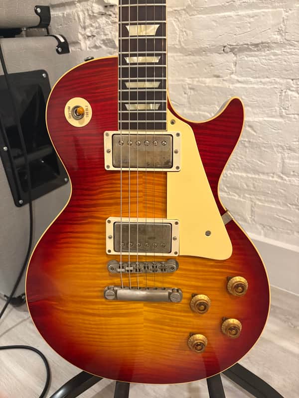 FLAME TOP!!! 2025 Gibson Custom Shop Murphy Lab '59 Les Paul Standard Reissue Ultra Light Aged - Factory Burst 2025 image 1