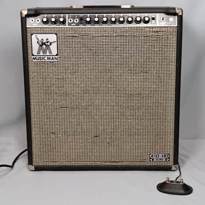 Music Man 410-HD One Thirty 2-Channel 130-Watt 4x10" Guitar Combo 1974 - 1979 - Black image 1
