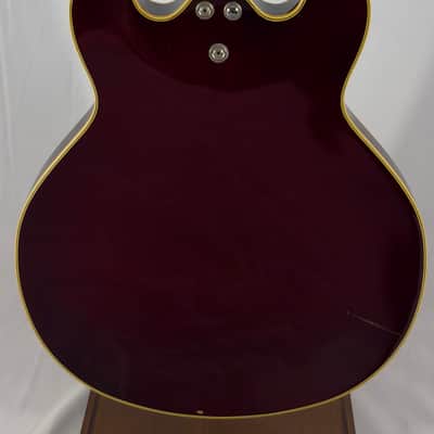 Mosrite Celebrity Hollowbody Electric Guitar W/ Case 1967 - Cherry Red image 13