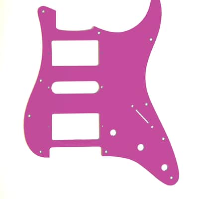 Carmedon Electronics Stratocaster Pickguard HSH 2021 Pink image 1