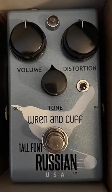 Wren and Cuff Tall Font Russian